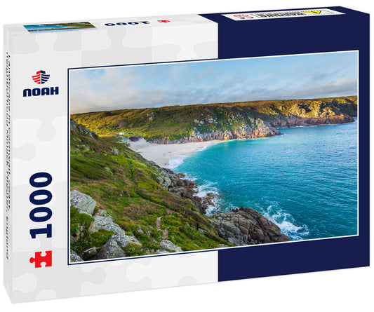 Landscape in Cornwall, coast, neighborhood Minack Theater, England