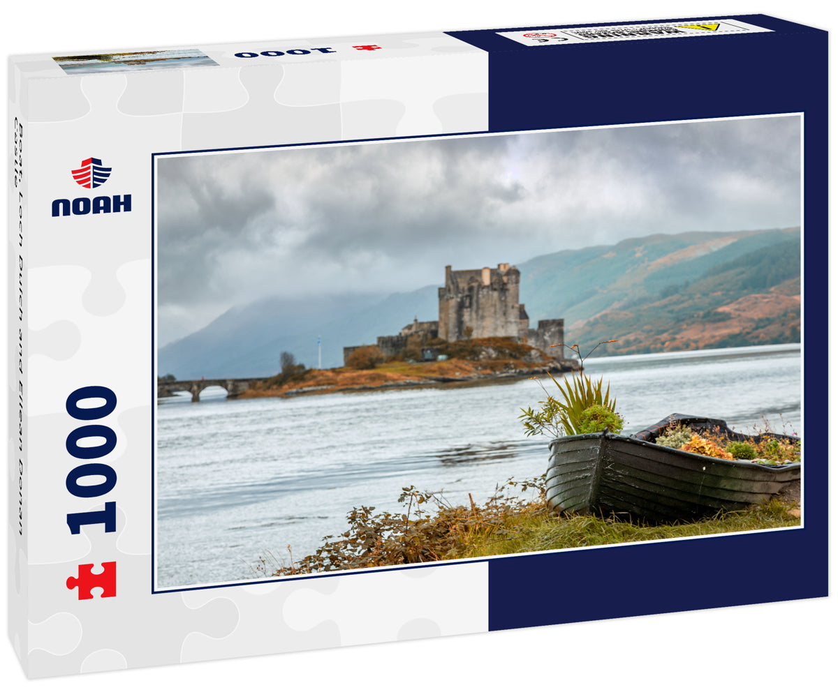 Boat, Loch Duich and Eilean Donan Castle