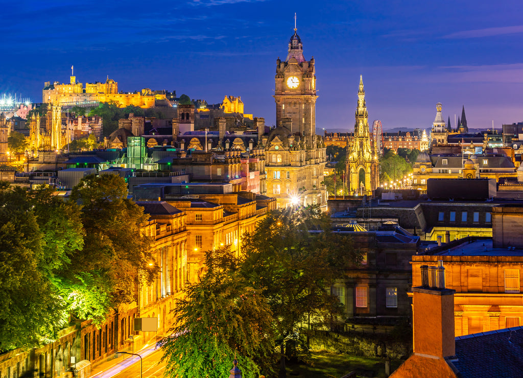 Edinburgh sunset