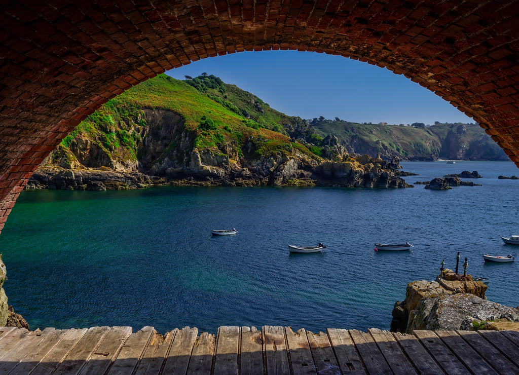 Saints Bay Cove in Guernsey, United KIngdom