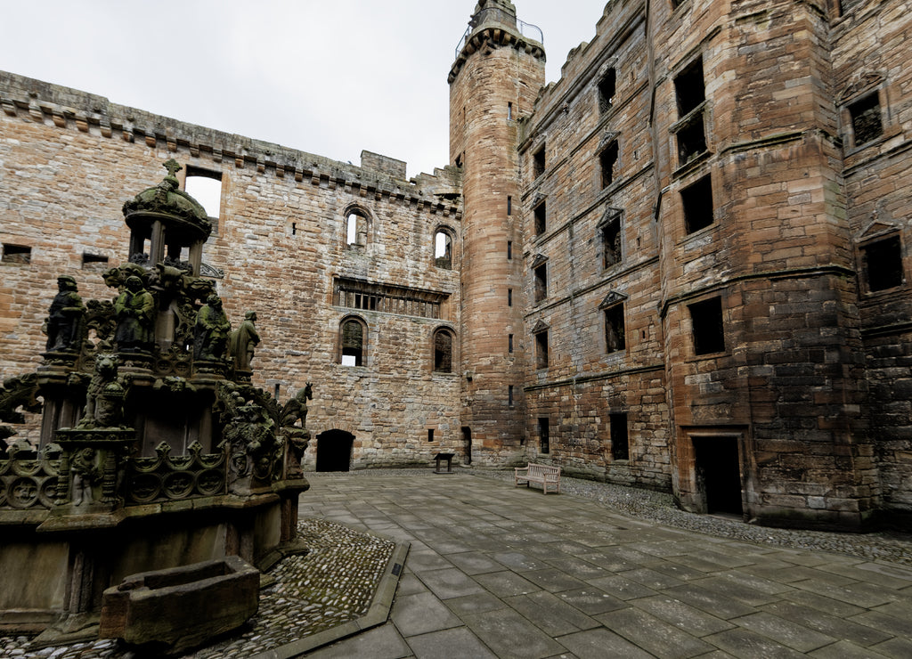 Linlithgow Palace - Edinburgh, Scotland, United Kingdom