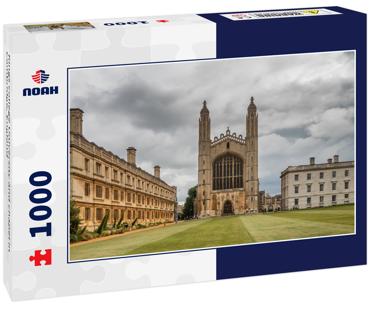 Kings college University and chapel in Cambridge, England