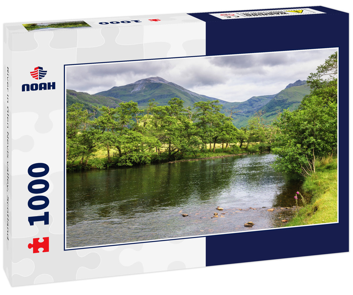 River in Glen Nevis valley, Scotland