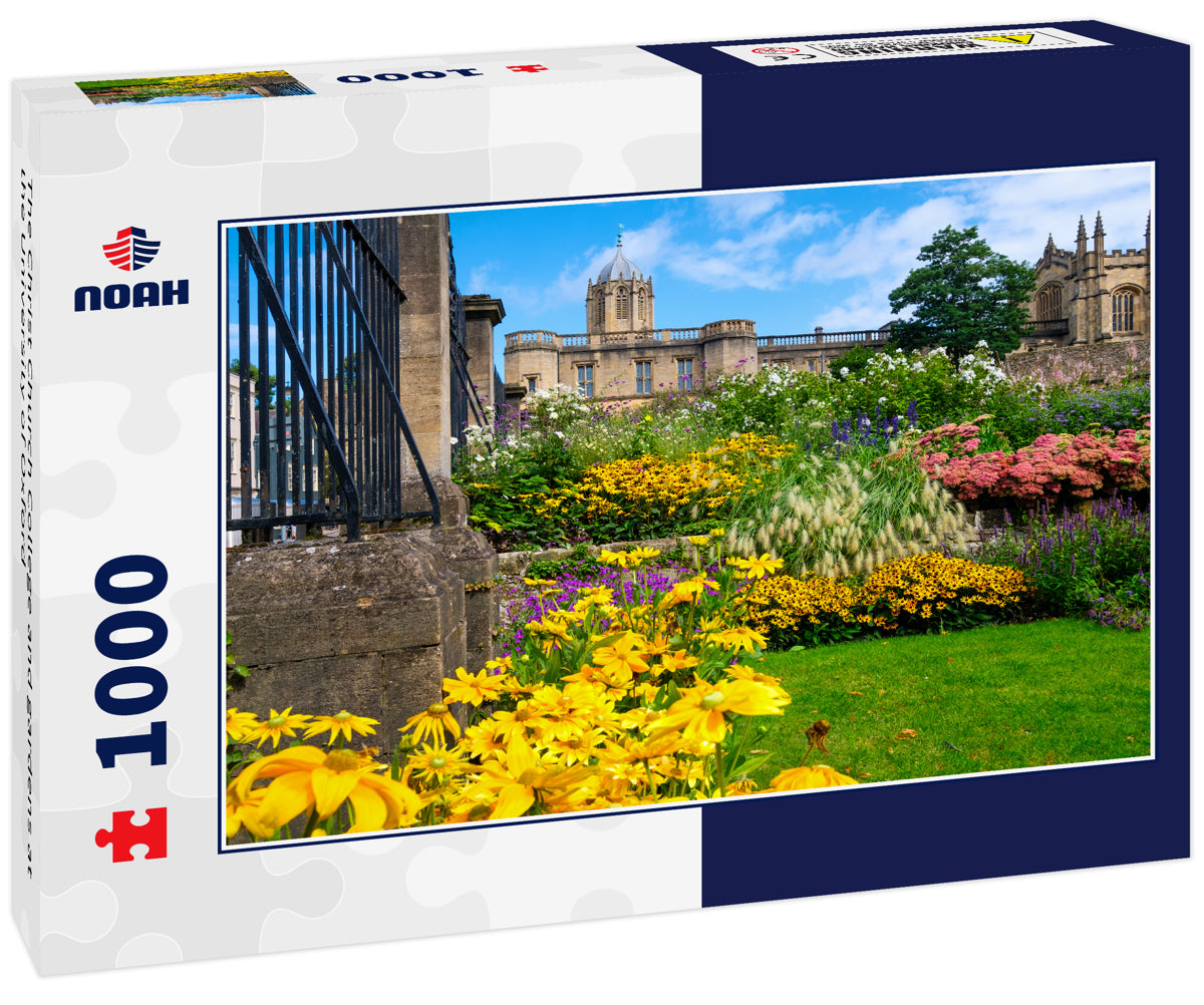 The Christ Church College and gardens at the University of Oxford