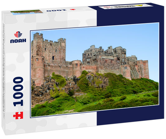 Bamburgh Castle an historical castle location in the north of england dating back to abglo-saxon era