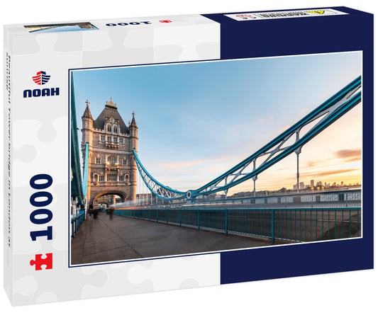 Beautiful Tower bridge in London at sunrise