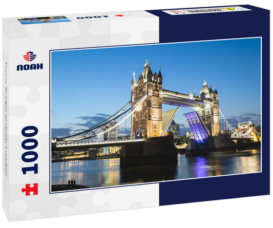 Tower Bridge at dusk, London