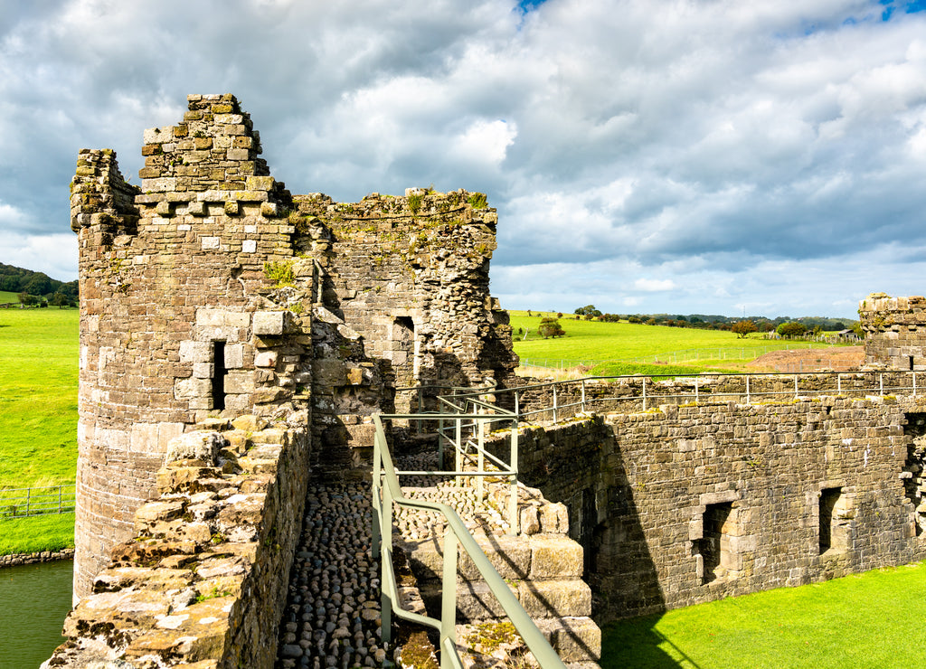 Beaumaris Castle in Wales, UK