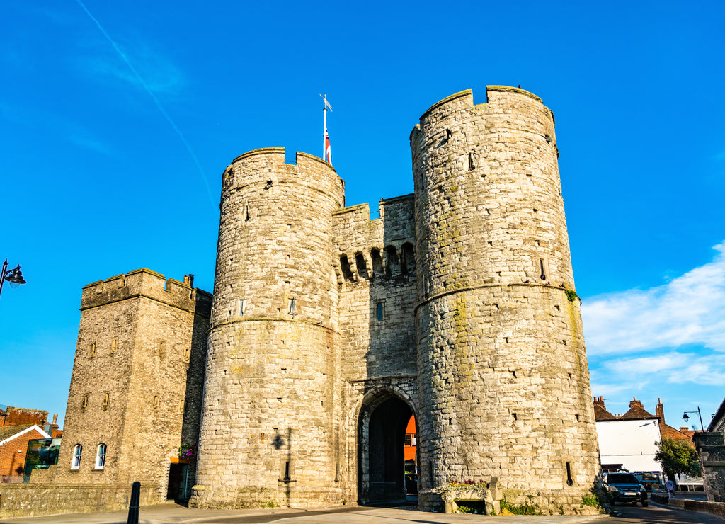 Westgate Towers in Canterbury, England