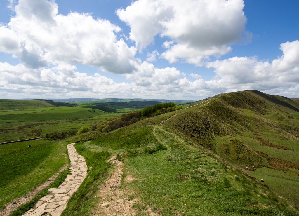 Mam Tor, Lose Hill, Castleton, Peak District National Park, England, UK
