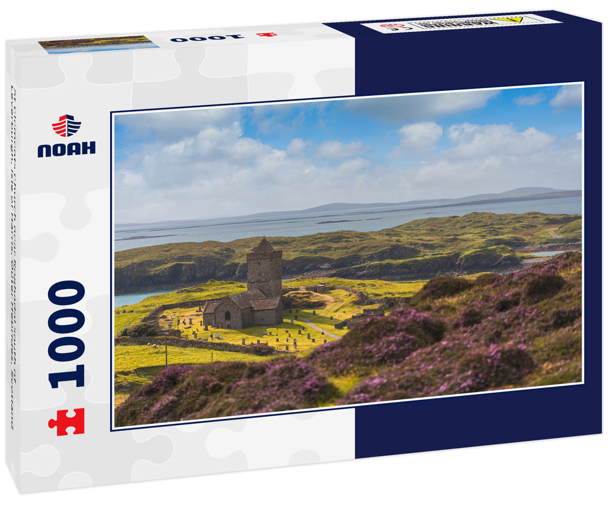 St Clements Church near Roghadal south of Leverburgh, Isle of Harris, Outer Hebrides, Scotland