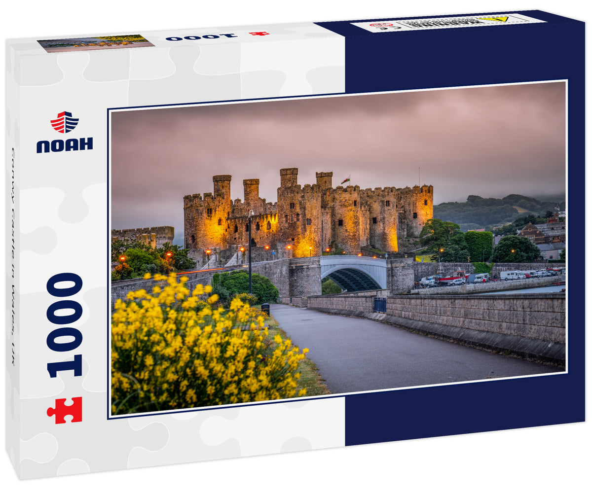 Conwy Castle in Wales, UK