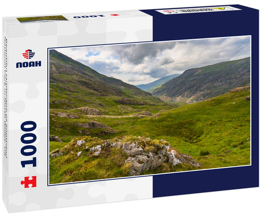 Beautiful landscape of Snowdon National Park in North Wales. UK