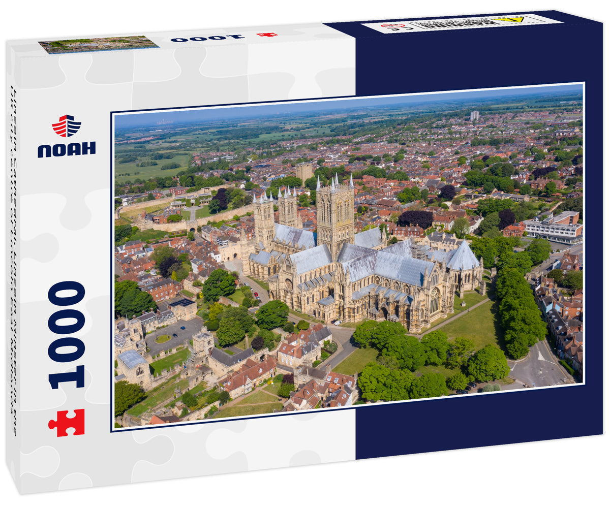 Lincoln Cathedral, Lincoln Minster in the UK city centre of Lincoln East Midlands