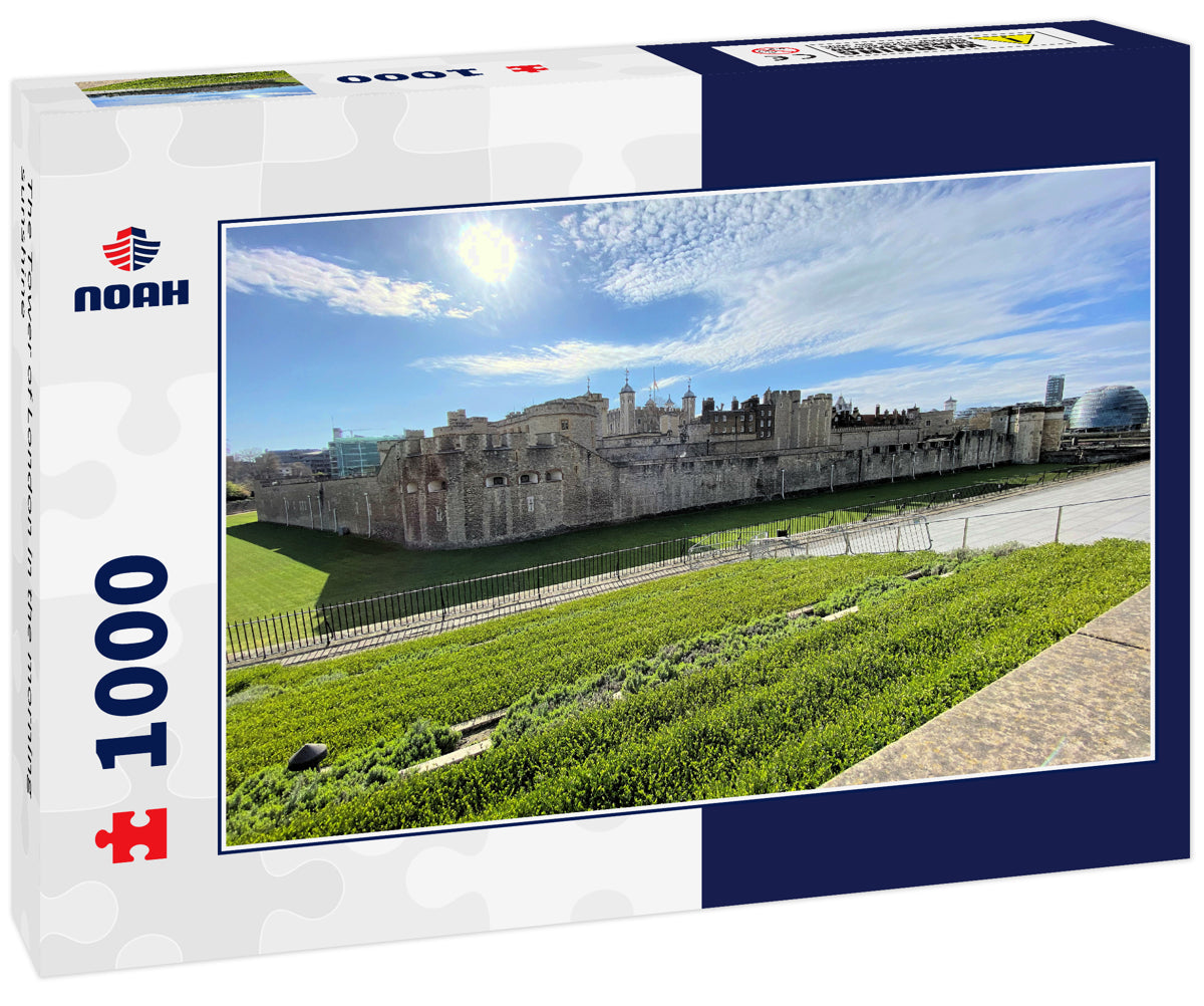 The Tower of London in the morning sunshine