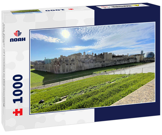 The Tower of London in the morning sunshine