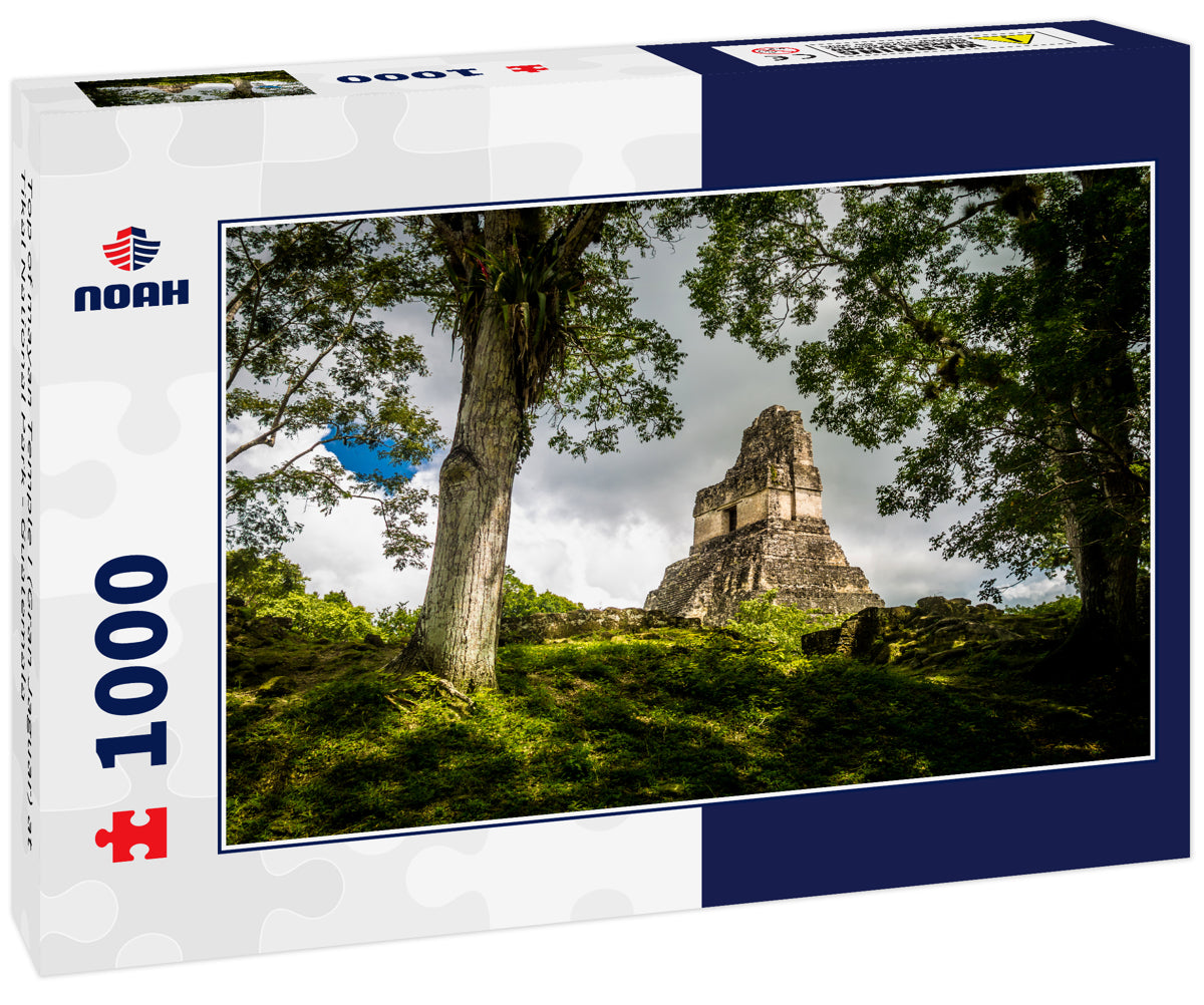 Top of mayan Temple I (Gran Jaguar) at Tikal National Park - Guatemala