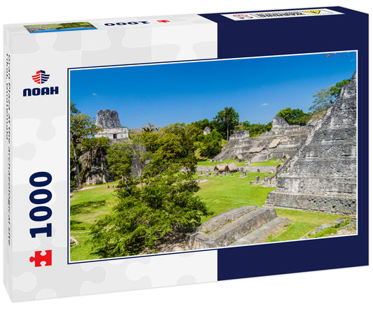 Gran Plaza at the archaeological site Tikal, Guatemala