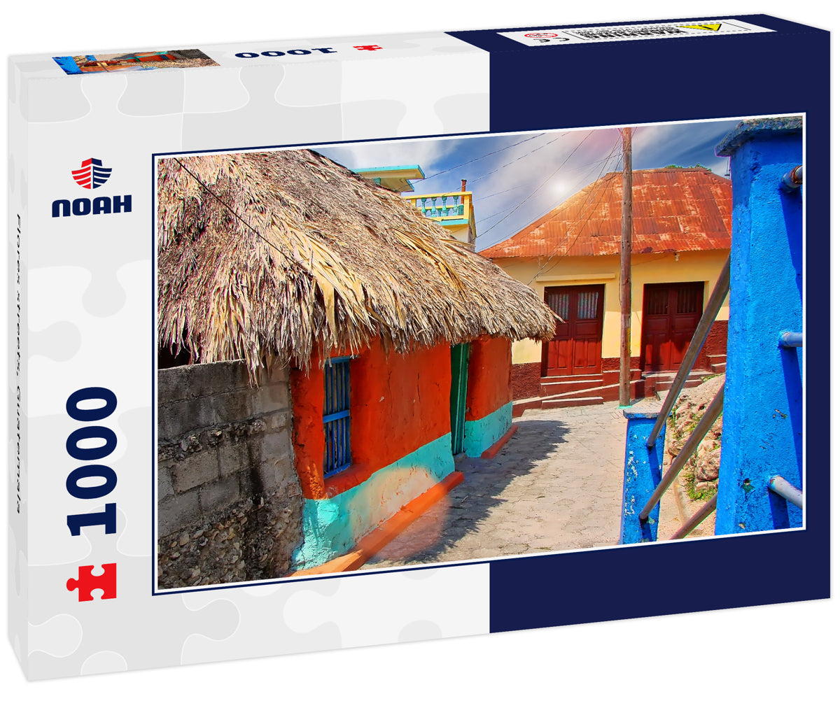 Flores streets, Guatemala