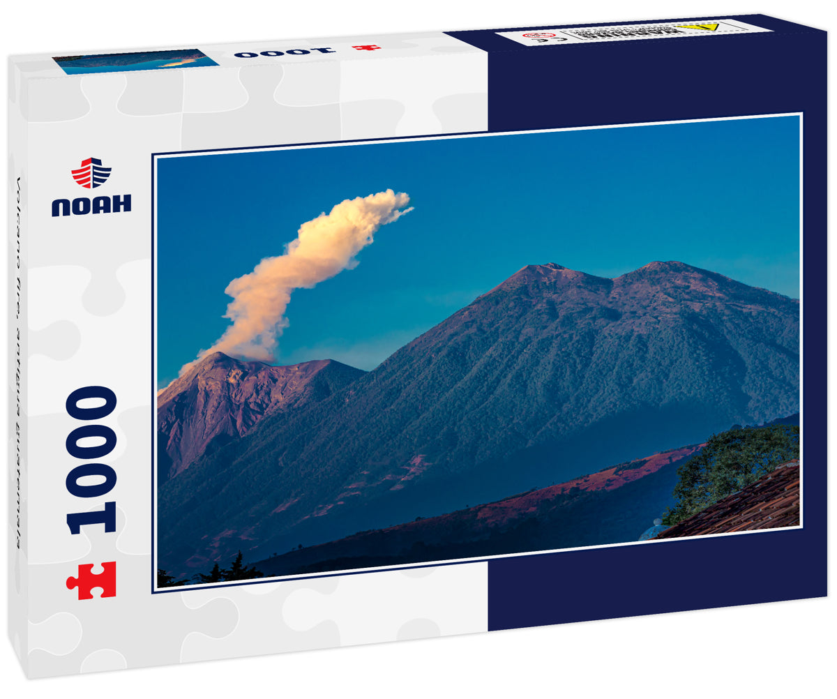 Volcano fire, antigua guatemala