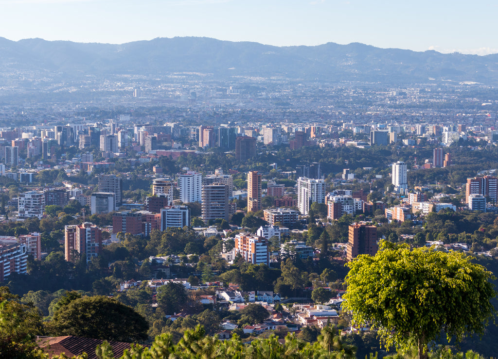 view of Guatemala city