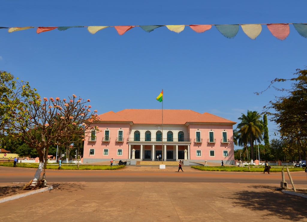 Presidential palace in the capital city of Guinea Bissau