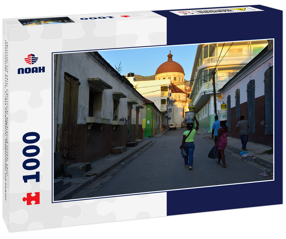 dome of the church lighted with the morning sun, Cap Haitien, Republic of Haiti