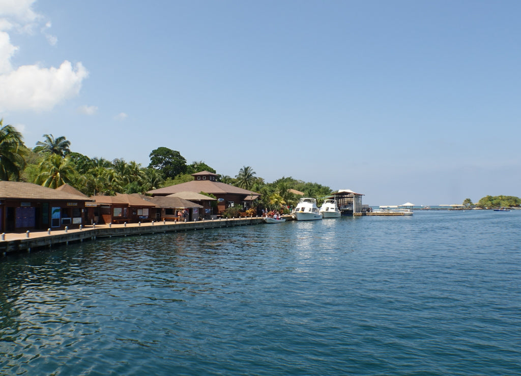 Ilha em Roatán, Utila, Honduras, Caribe, paraíso