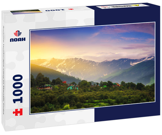 Sunrise landscape view in Manali, India