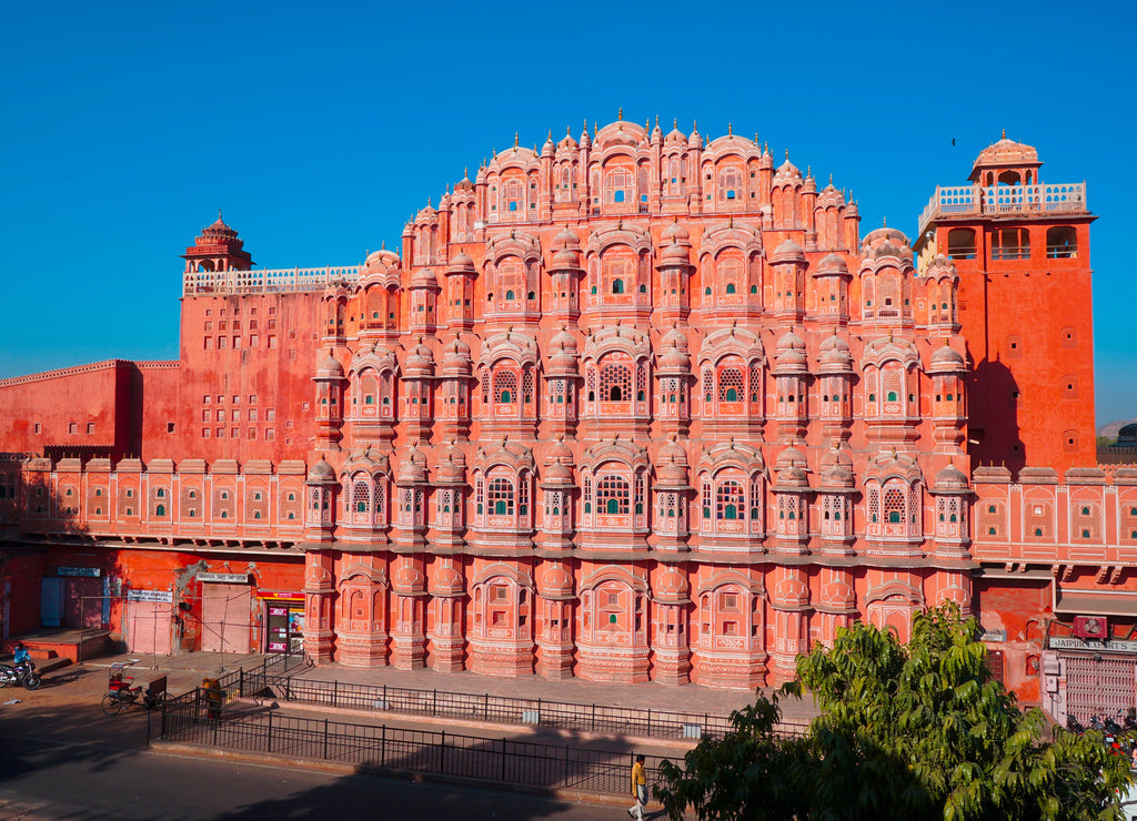 Hawa Mahal, the Palace of Winds, Jaipur, Rajasthan, India