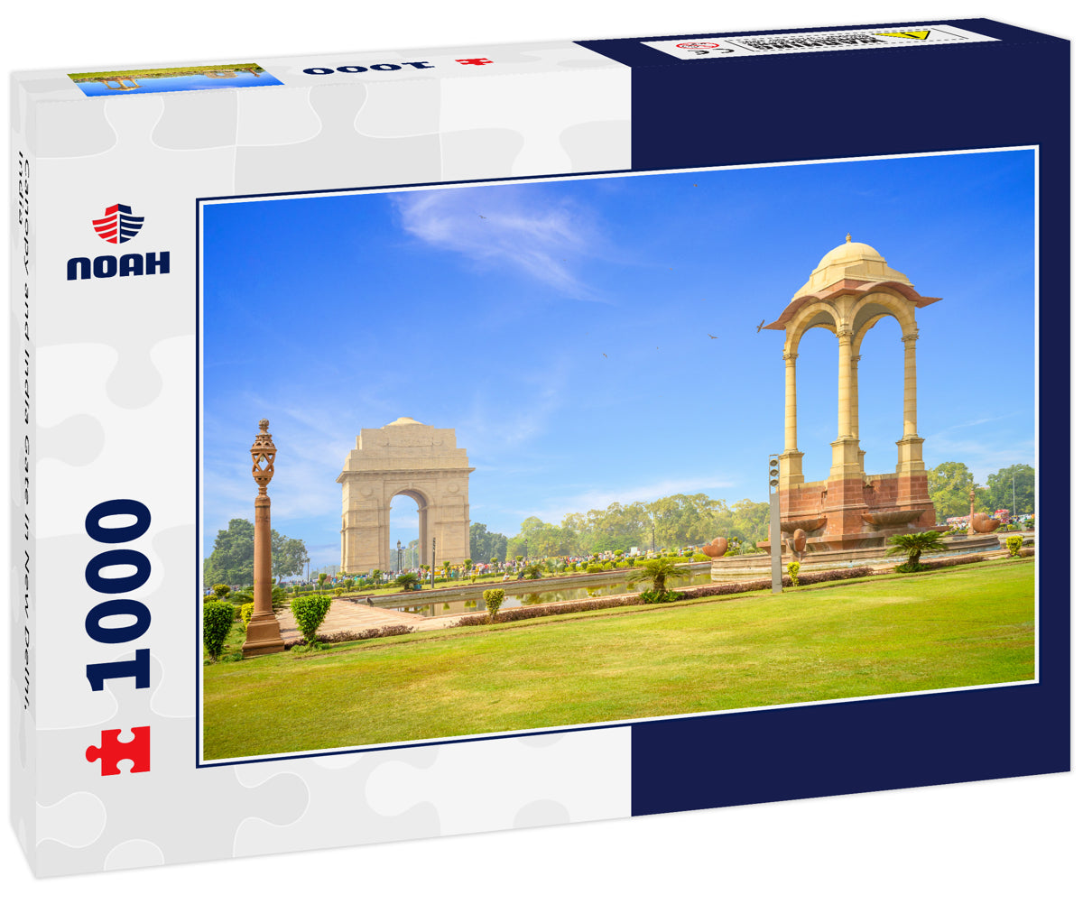 Canopy and India Gate in New Delhi, India