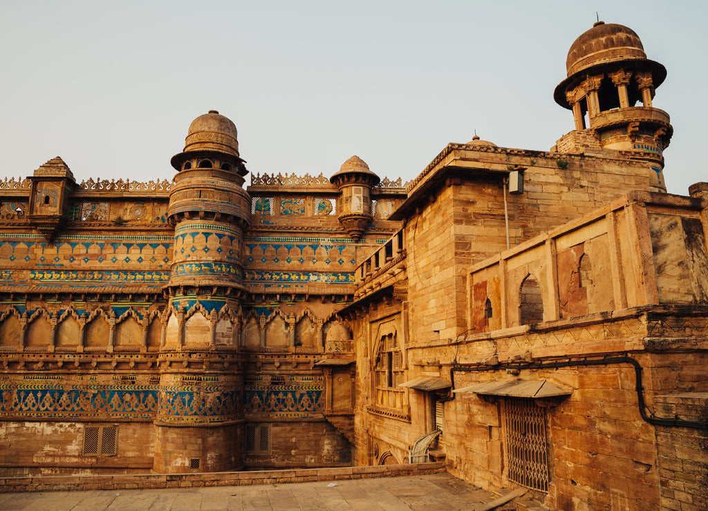 Gwalior fort, ancient architecture in India