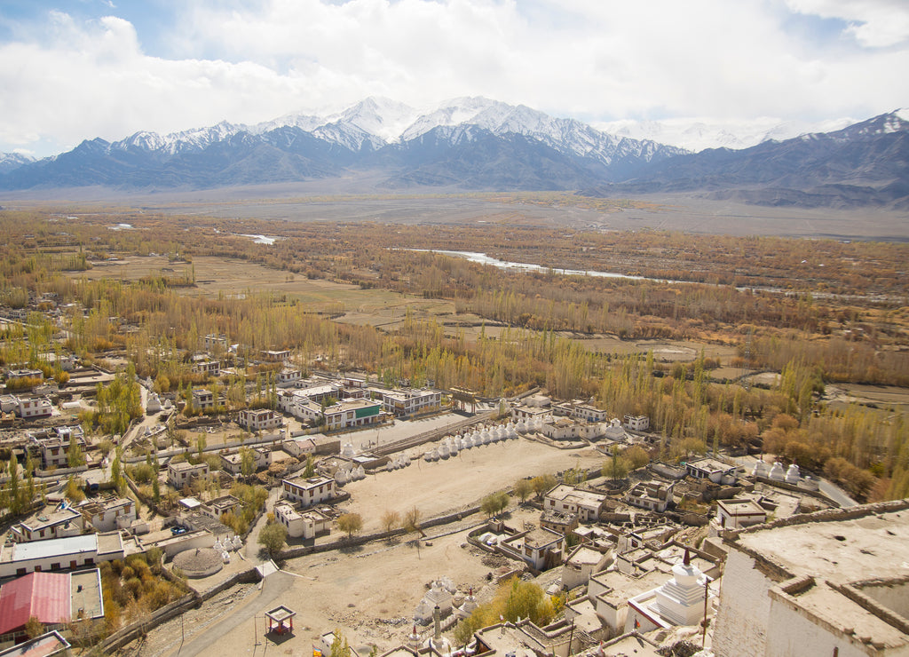 Tikshey monastery in Ladakh, India