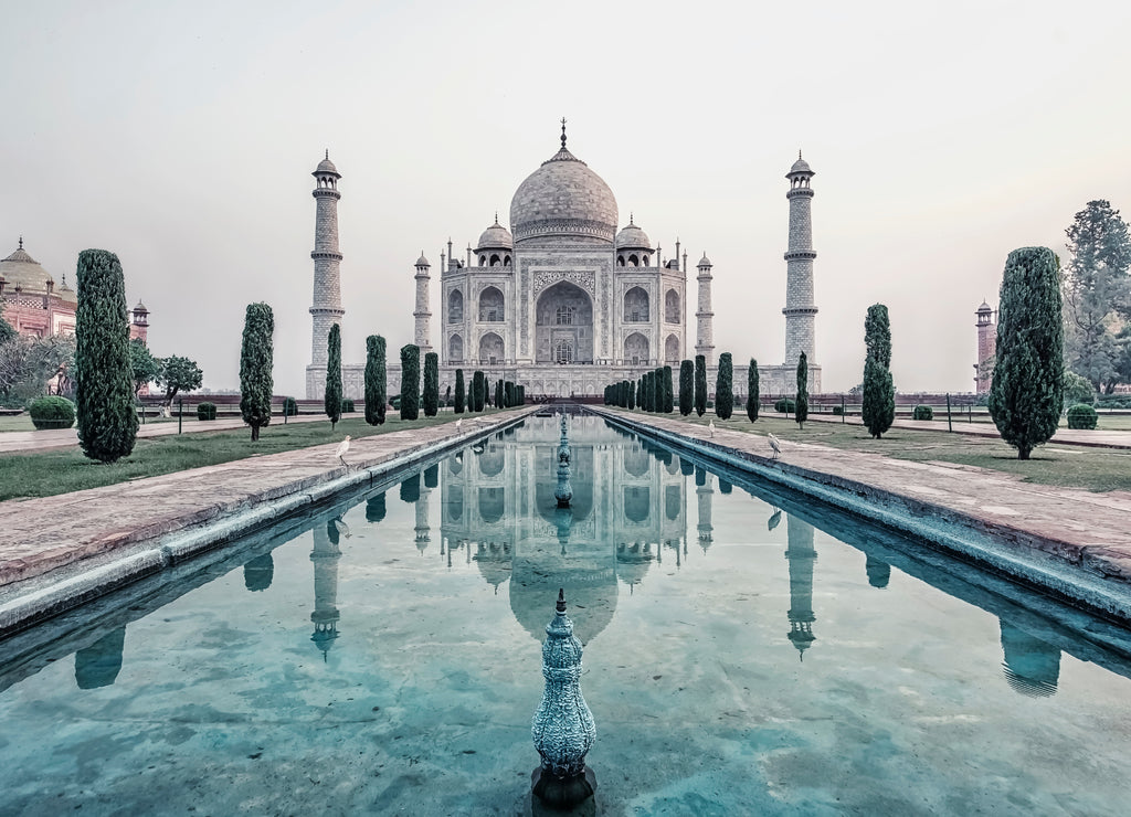 Taj Mahal in the morning, Agra, India