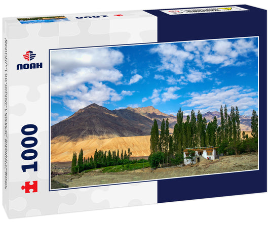 Beautiful himalayan view of ladakh region (Manali - Leh Road), Ladakh, Kashmir, India