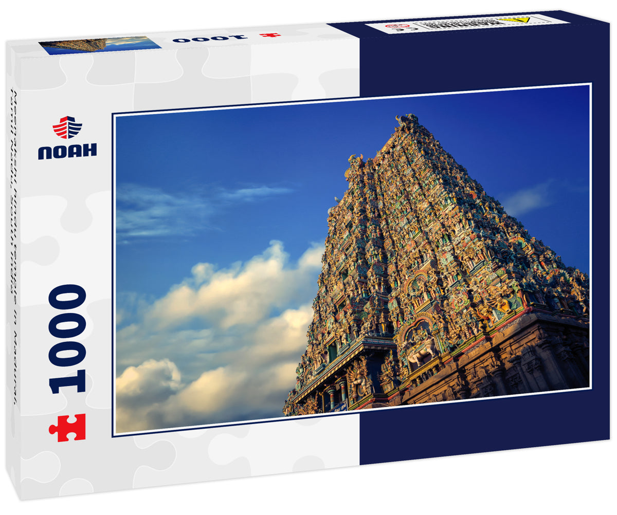 Meenakshi hindu temple in Madurai, Tamil Nadu, South India