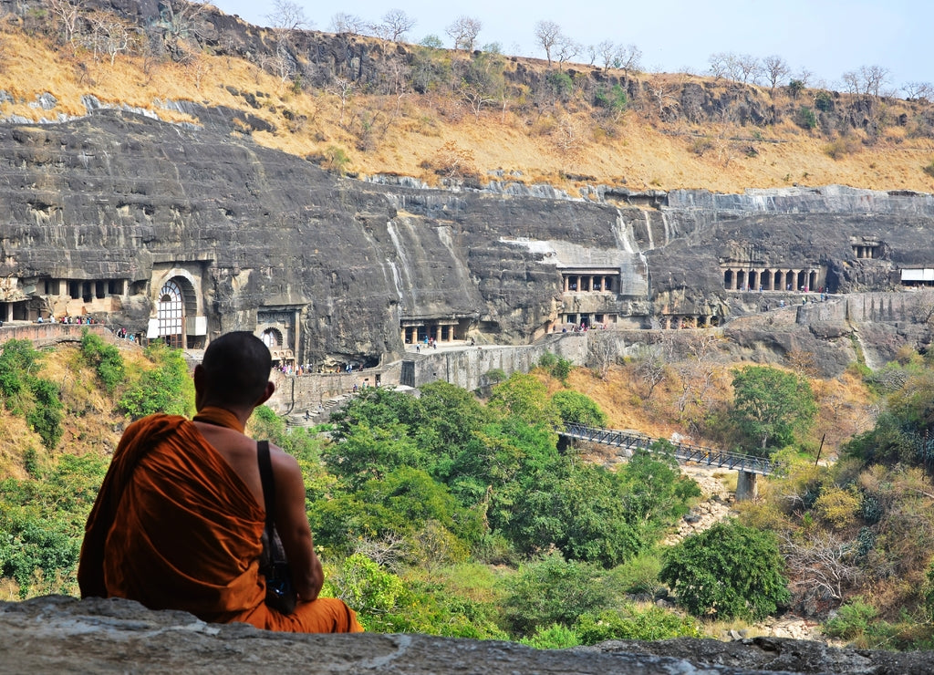 Heritage Site Ajanta Caves at Aurangabad of Maharashtra India