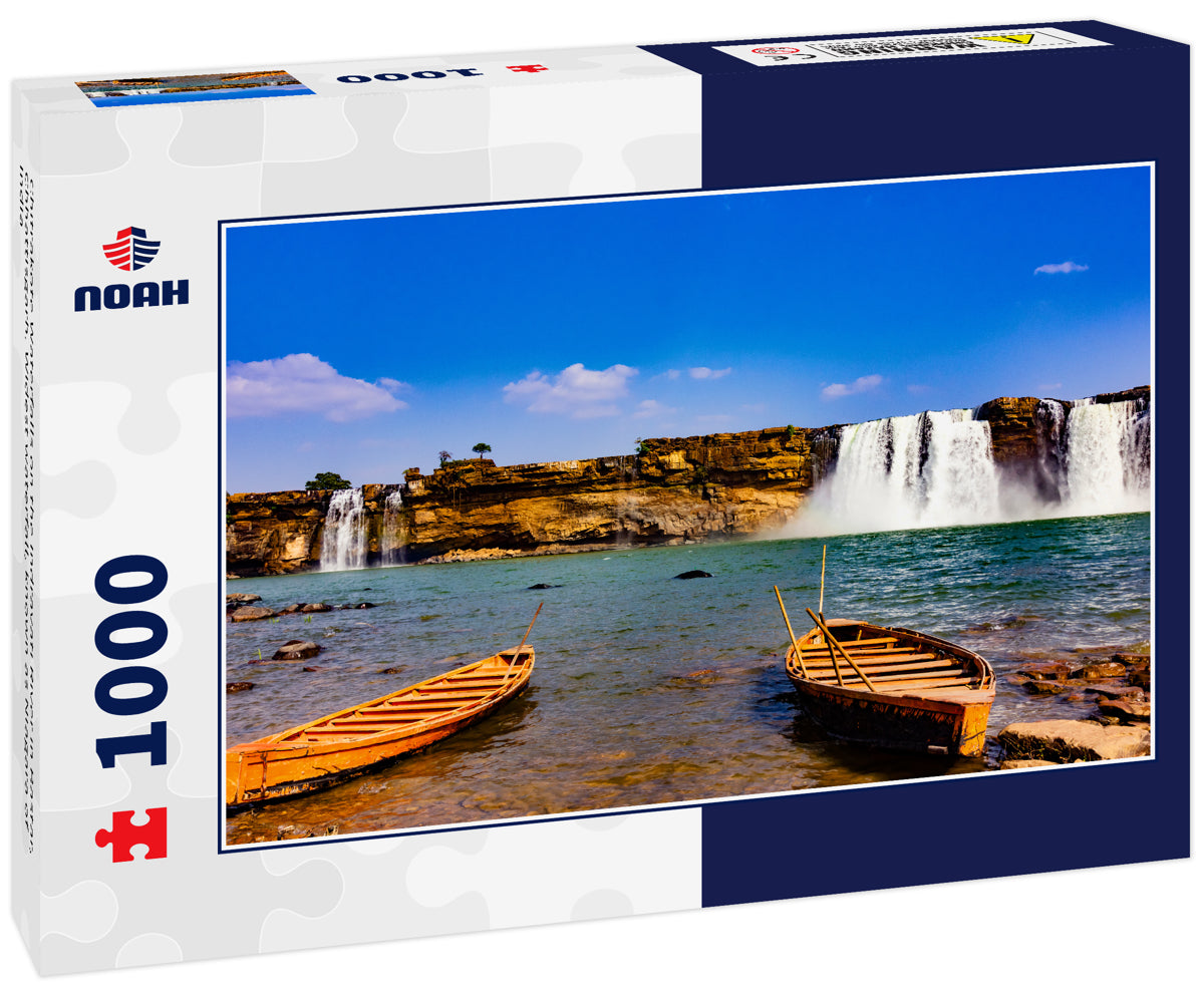 Chitrakote Waterfalls on the Indravati River in Bastar, Chhattisgarh. Widest waterfall, known as Niagara of India