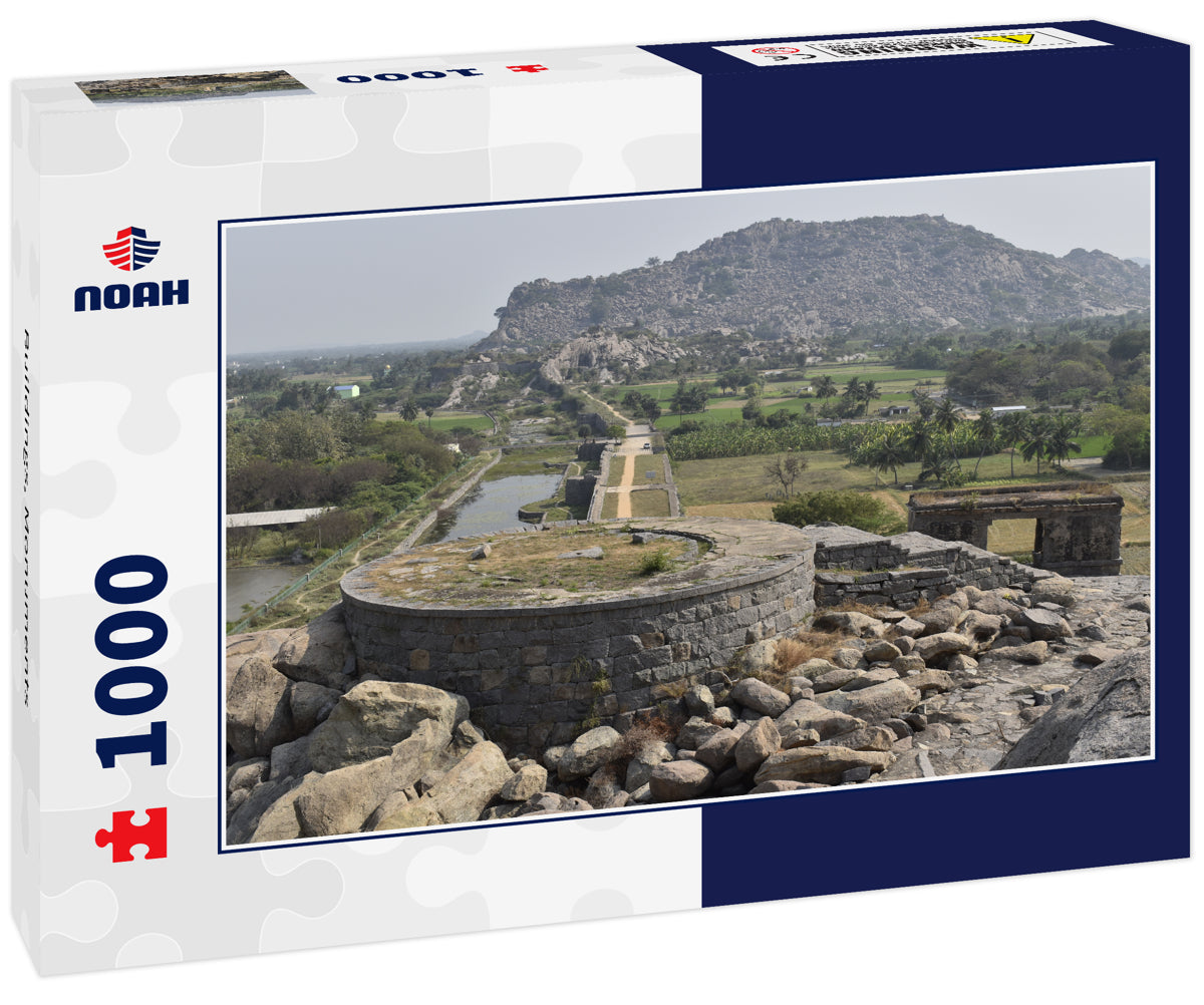 Buildings, Monuments & Architecture of Queen's fort at Gingee, Tamilnadu, India