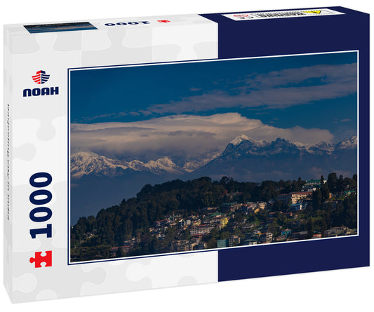 Darjeeling city in India