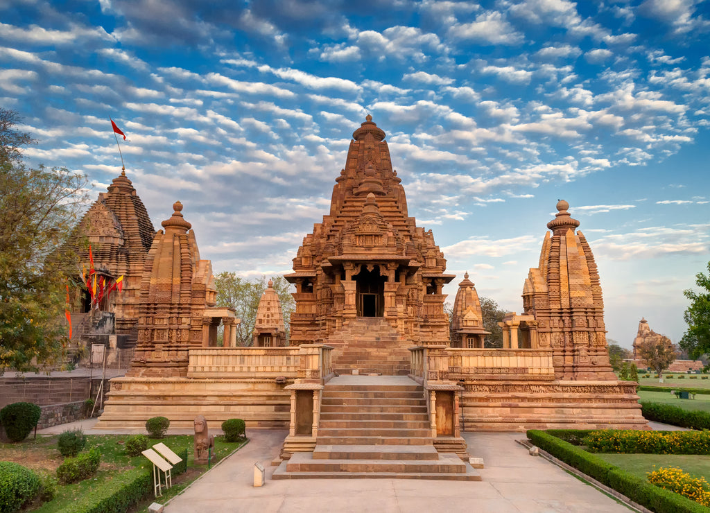 Eastern Temples of Khajuraho, Madhyapradesh, India