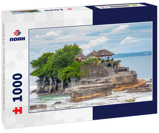 Tanah Lot Temple on Sea in Bali Island Indonesia