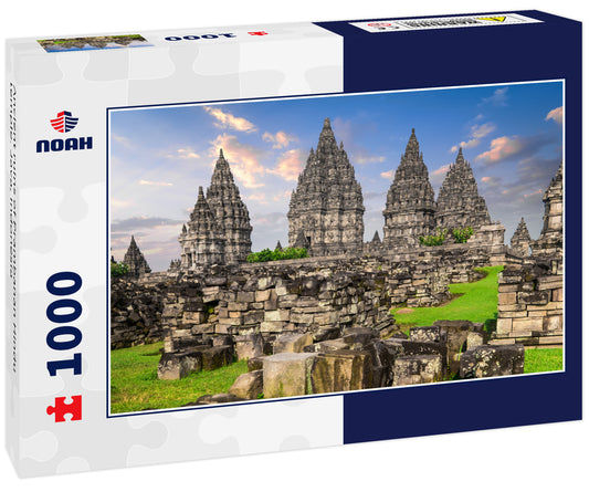 Ancient ruins of Prambanan Hindu temple. Java, Indonesia