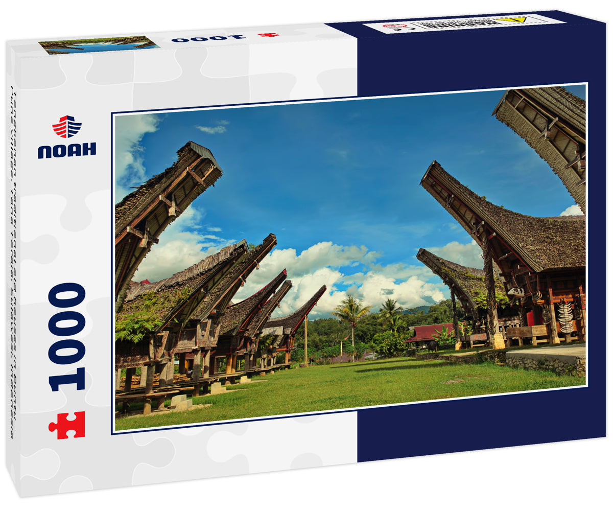 Tongkonan traditional old houses in Buntu Pune village. Tana Toraja, Sulawesi. Indonesia