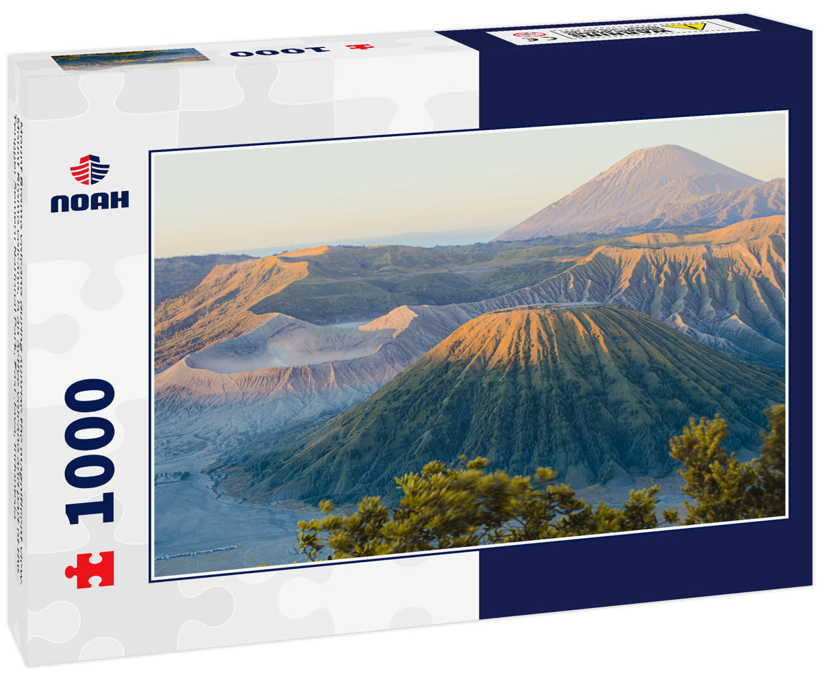 Mount Bromo volcano during sunrise the magnificent view. Mount Bromo volcano, is an active volcano and part of the Tengger Semeru National Park, East Java, Indonesia