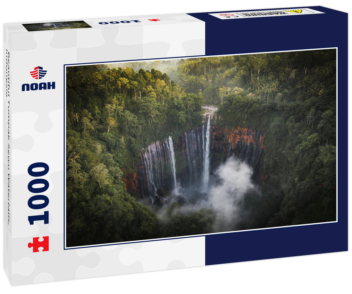 Beautiful Tumpak Sewu Waterfalls, Indonesia