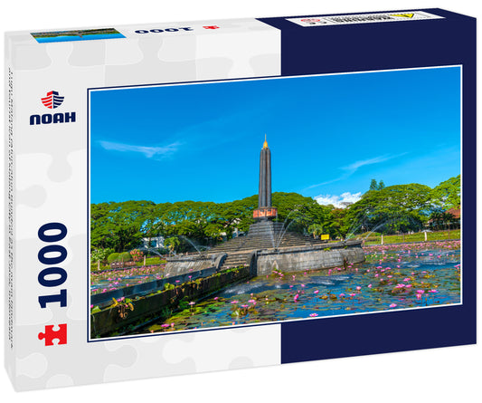 Tugu Malang (Alun-alun Bunder) as the main landmark and tourist icon of Malang City in East Java, Indonesia