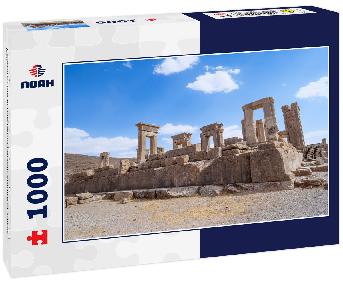 Ruins of Ancient City Persepolis or Takht-e-Jamshid, Capital of the Achaemenid Persian Empire in Shiraz, Iran