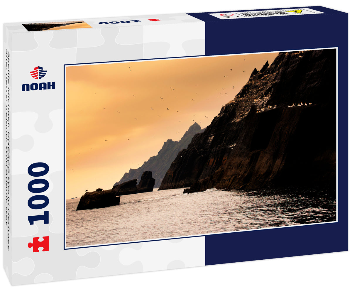 Skellig Michael, UNESCO World Heritage Site, Kerry, Ireland. Wild Atlanic way