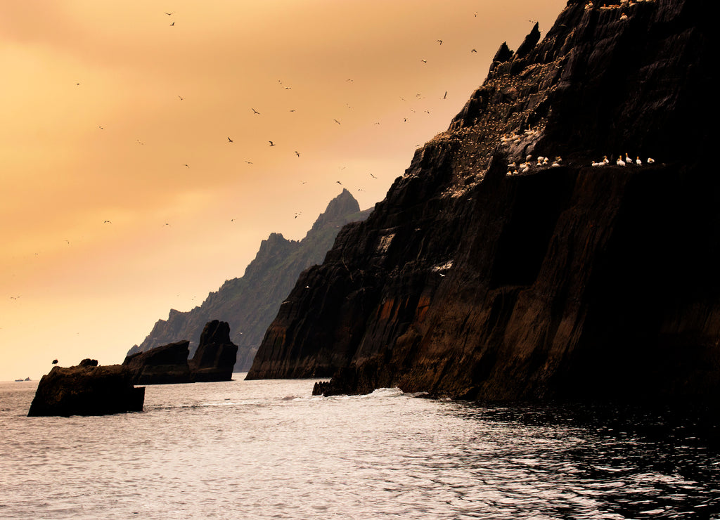 Skellig Michael, UNESCO World Heritage Site, Kerry, Ireland. Wild Atlanic way